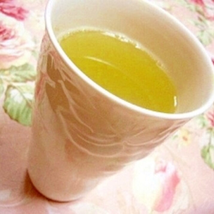 食事のお供に❤蜂蜜ジンジャー緑茶❤